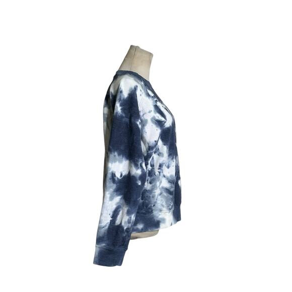 RicherPoorer blue white tie dye long sleeves sweatshirt size M - Picture 9 of 11